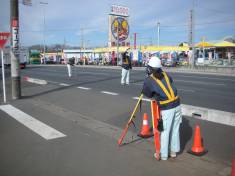 本日は測量の日